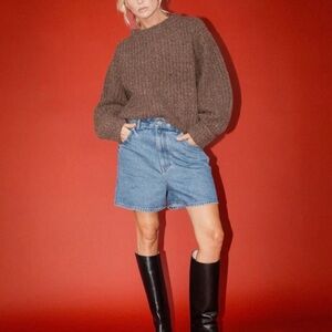 James Street relaxed denim shorts